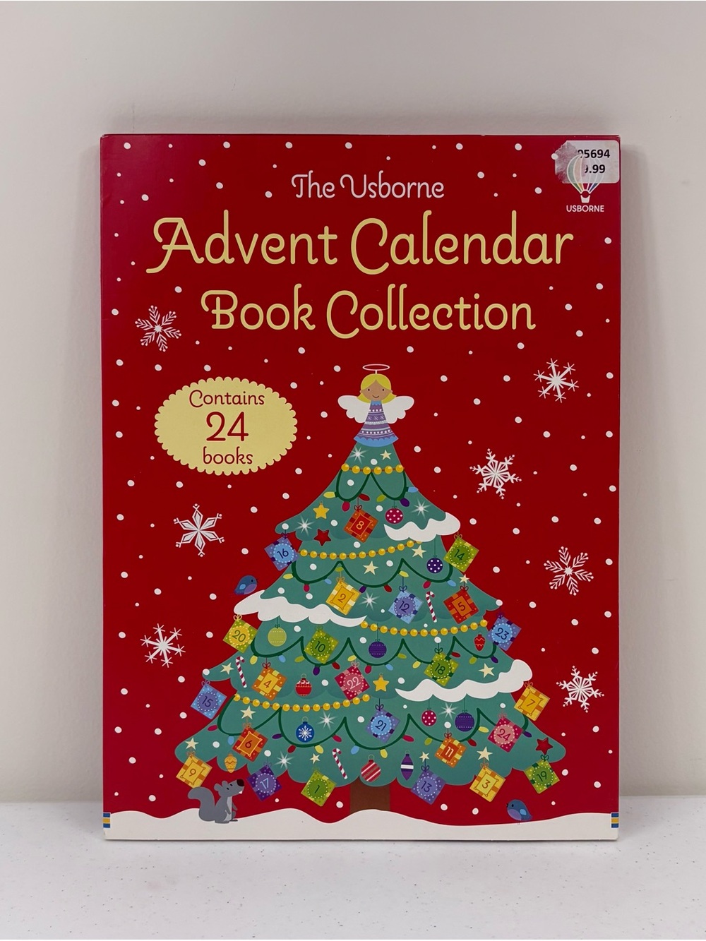 Usborne Advent Calendar Book Collection With 24 Classic Children's Books NEW